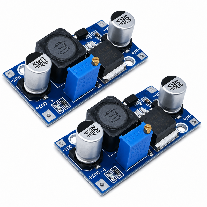 2 Pieces LM2596S DC-DC Buck Converter Power Supply